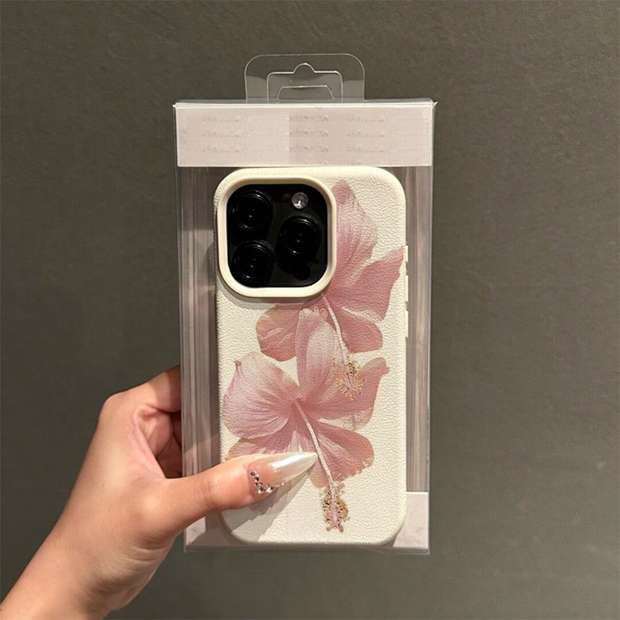 Pink Hibiscus Elegant High Aes - Phone Cases Drop Proof recensie en prijs
