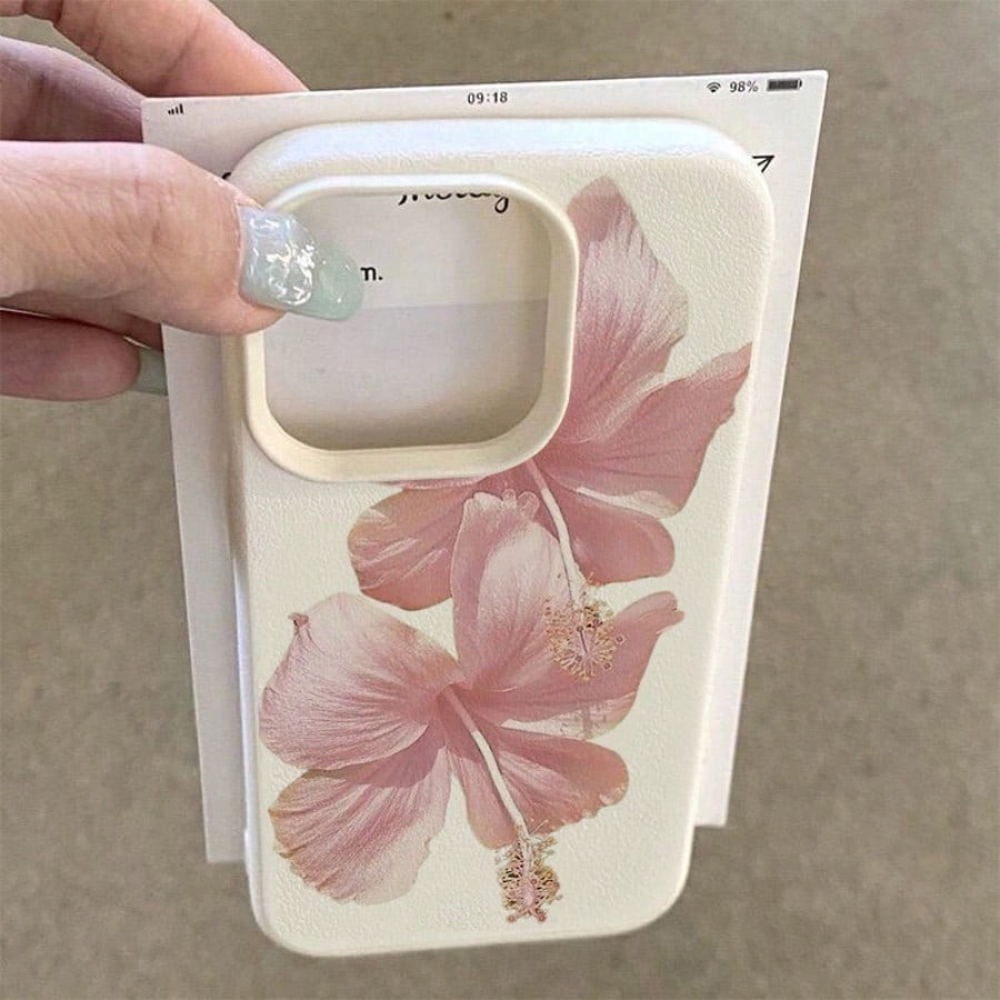 Pink Hibiscus Elegant High Aes - Phone Cases Drop Proof recensie en prijs