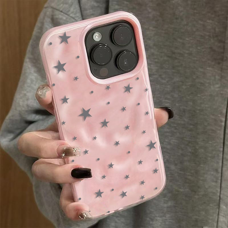 Minimalist Gray-Blue Star Wave - Phone Cases Durable recensie en prijs