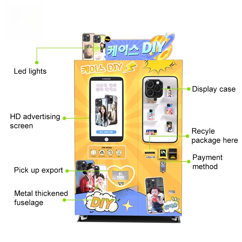 Automatic Intelligent UV Techn - Phone Cases Vending Machine recensie en prijs